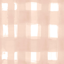 Big Party Plaid, Blush - Wallpaper Sample