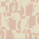 Proclivity, Blush/Beige - Wallpaper Sample