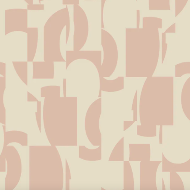 Proclivity, Blush/Beige - Wallpaper Sample