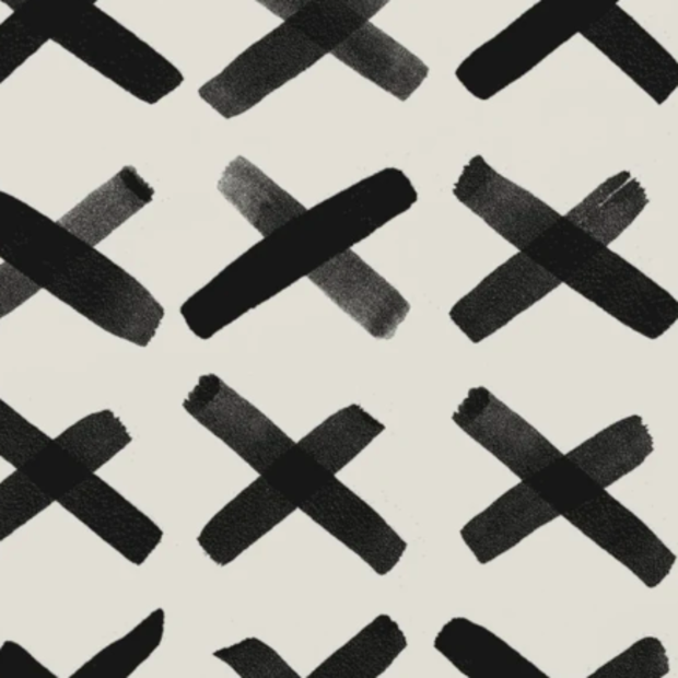 Slash, Black on Grey - Wallpaper Sample