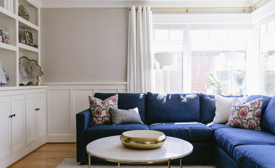 Soft Glam Living Room 