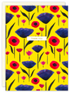 Card - Thank You Yellow with Flowers
