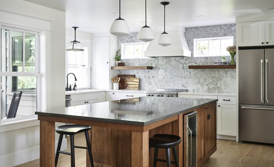 Modern Craftsman Kitchen Remodel