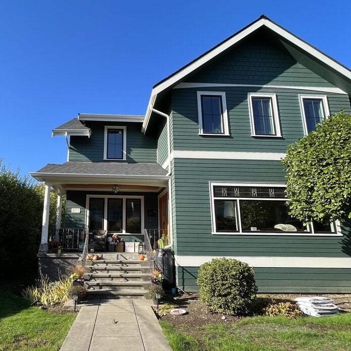 Tarrytown Green Two-Story Craftsman