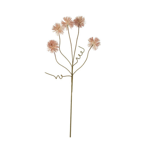 Pink Firework Pom Stem