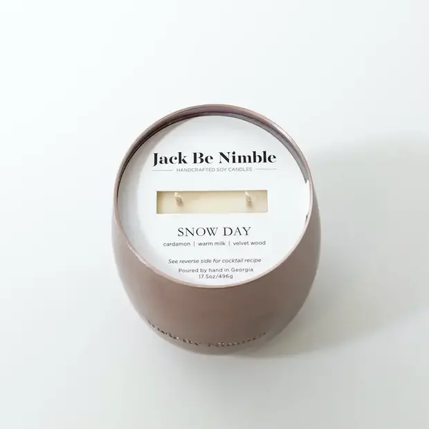 Snow Day Candle, (Rose Gold)