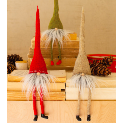 Felt Gnome Shelf Sitter Mini, Assorted