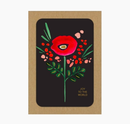 Folk Floral Joy to the World Boxed Cards, Set of 8