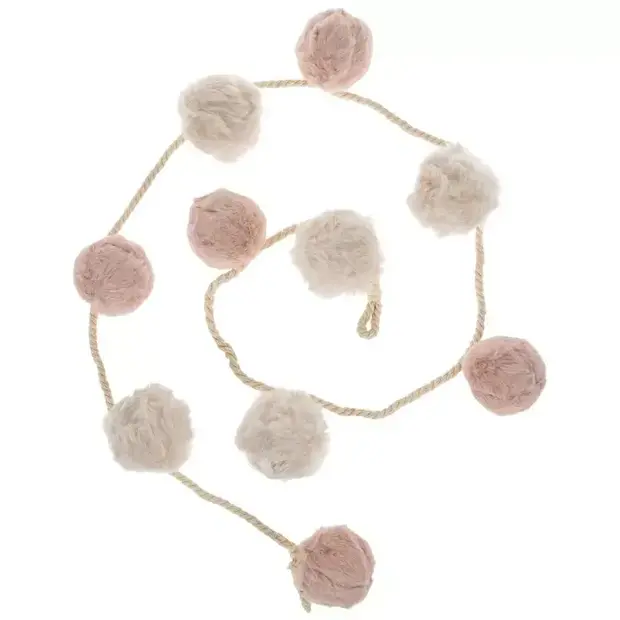 Pom Pom Garland 68"