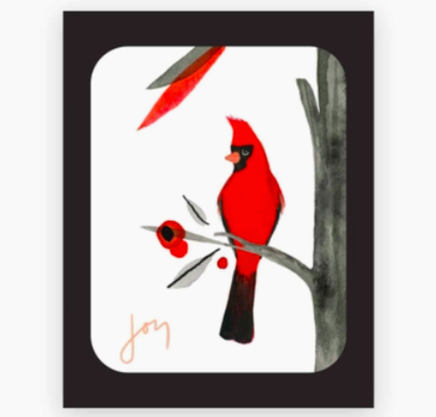Red Cardinal Boxed Cards, Set of 8