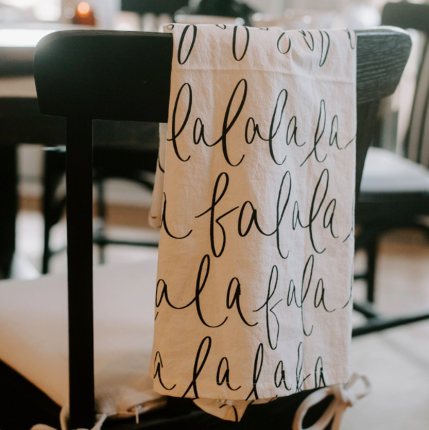 Fa La La La La Tea Towel