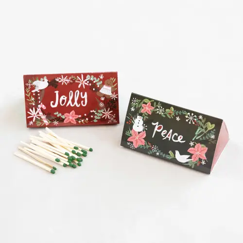 Holiday Prism Safety Matches, Assorted