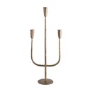 Hand-Forged Antique Brass Candelabra