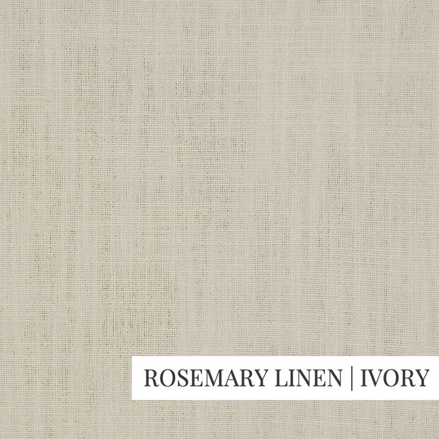 Rosemary Linen Euro Pleat Drapery Panel