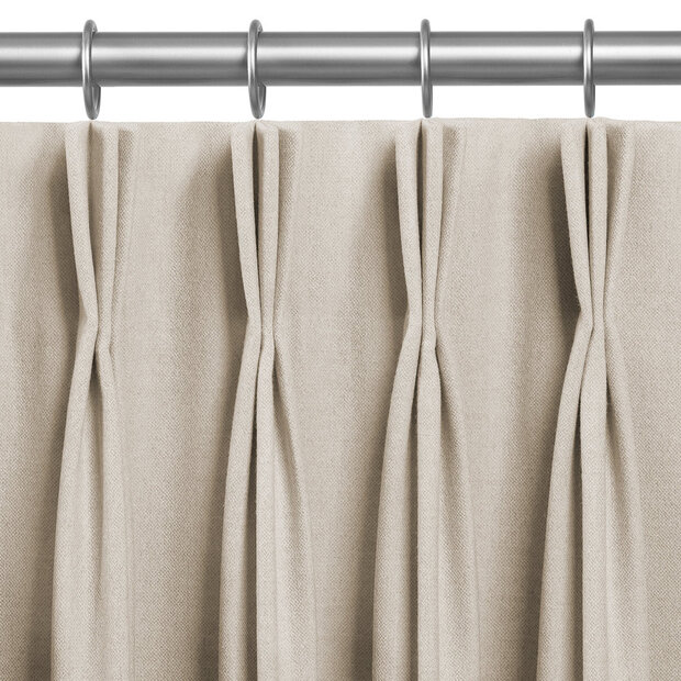 Rosemary Linen French Pleat Drapery Panel