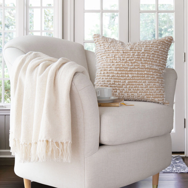 Darby Fringe Throw | NEW COLLECTION |