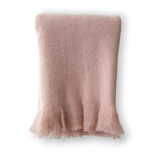 Adley Faux Mohair Throw Blanket