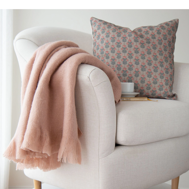 Adley Faux Mohair Throw | NEW COLLECTION |