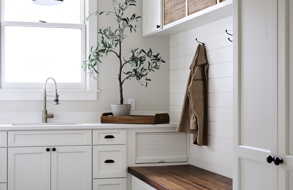 Modern Farmhouse Mudroom