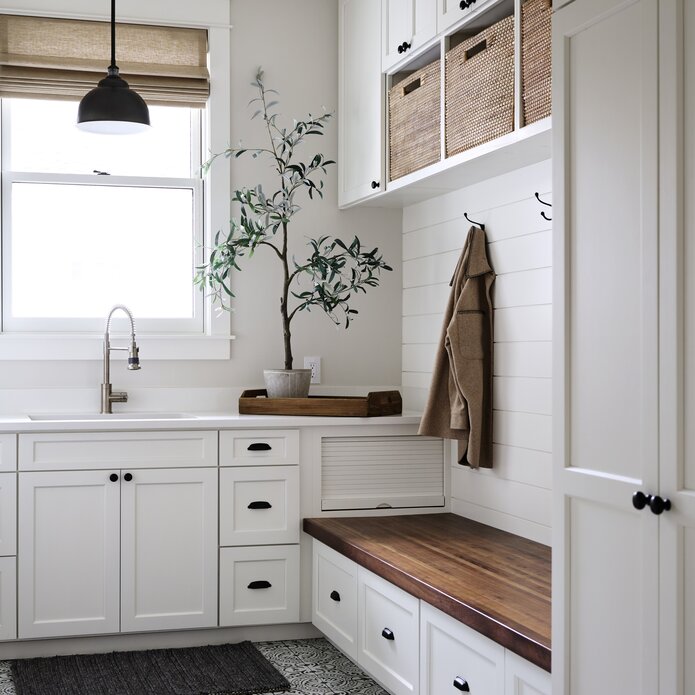 Modern Farmhouse Mudroom