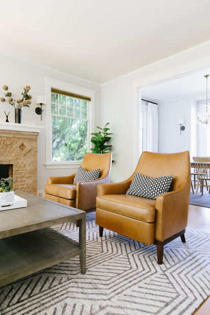 Betwixt Black + White Pillow Cover