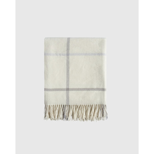Mongolian Cashmere Plaid Throw