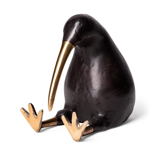Dodo Black Bird Sculpture
