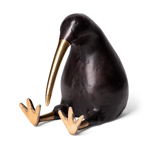 Dodo Black Bird Sculpture
