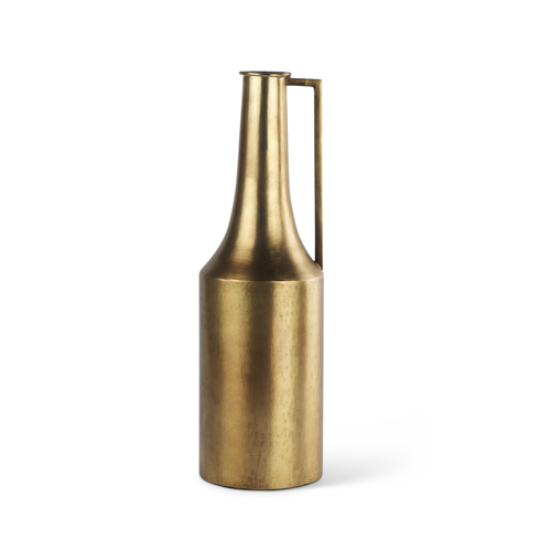 Medium Gold Iron Flower Vase