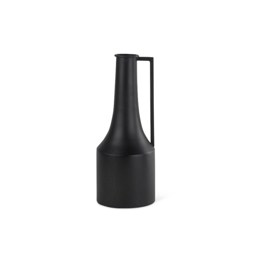 Iron Flower Vase Black Small
