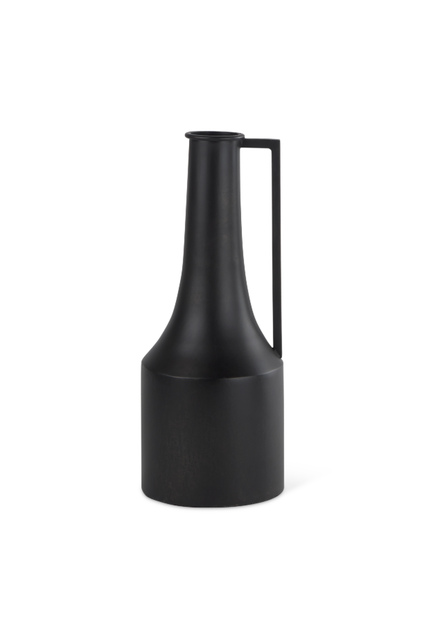 Small Black Iron Flower Vase