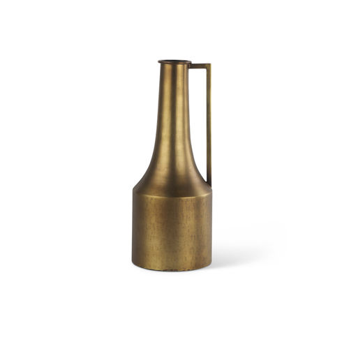 Gold Iron Flower Vase - Small
