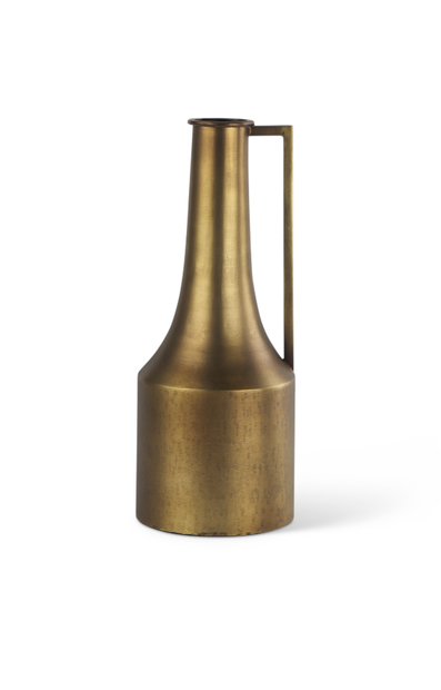 Small Gold Iron Flower Vase
