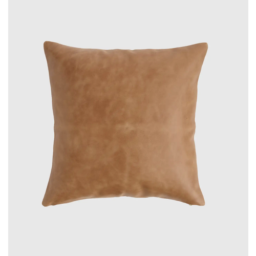 Luxe Leather Pillow Cover