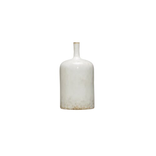 Glazed Stoneware Vase Medium (5x9)