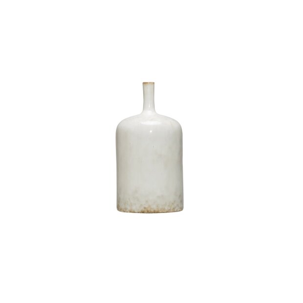 Glazed Stoneware Vase Medium (5x9)