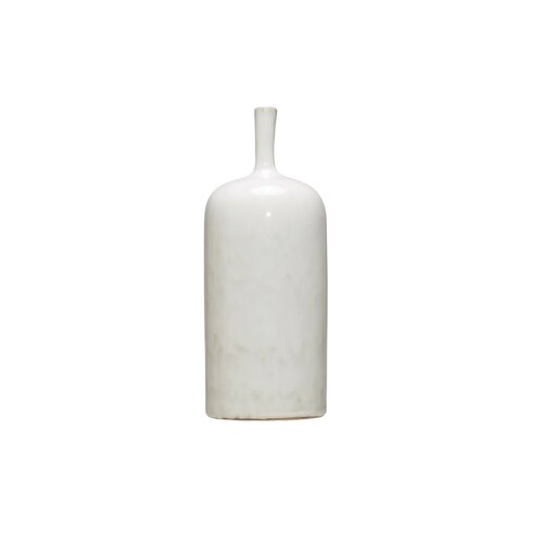 Glazed Stoneware Vase Large (5x12)