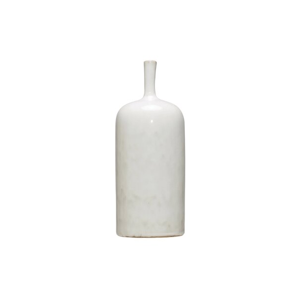 Glazed Stoneware Vase Large (5x12)