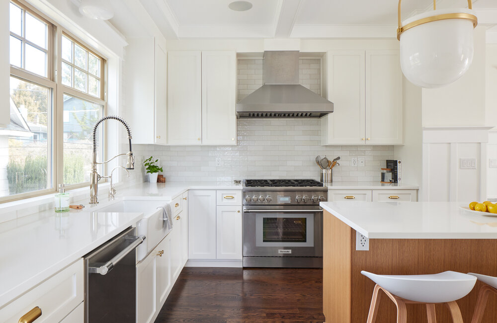 White Craftsman Kitchen