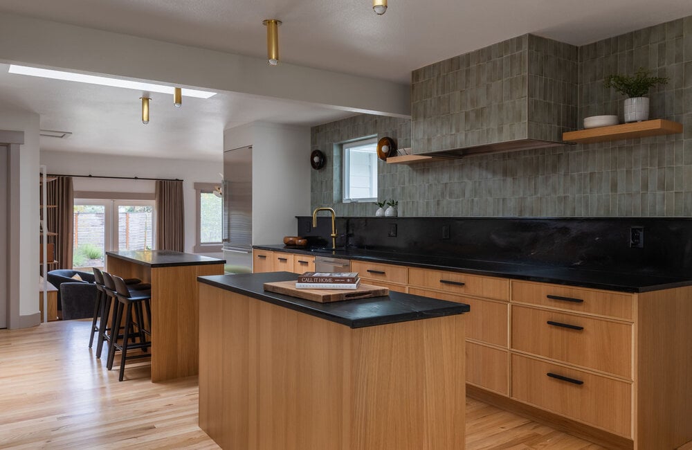 Organic Modern Open Concept Kitchen