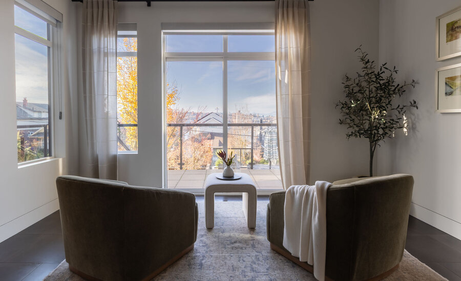 Soft Contemporary Capitol Hill Dining Room