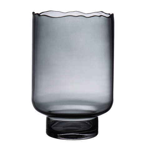 Smoke Glass Hurricane Large