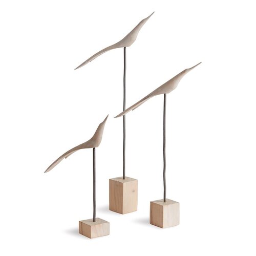 Wood & Iron White Bird