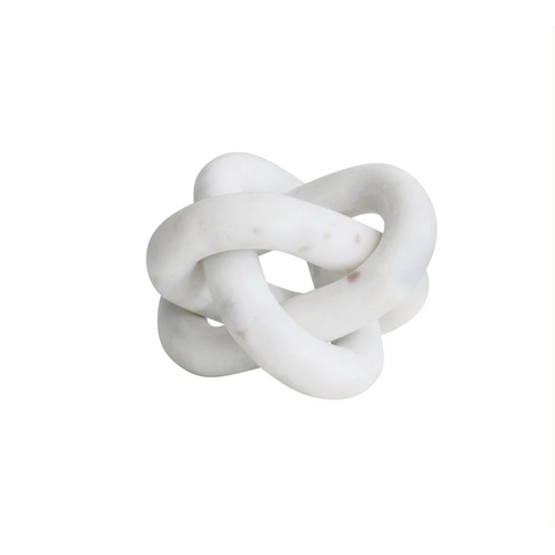 White Marble Chain Decor