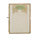 Vertical Brass Frame with Brass Stand 5x7