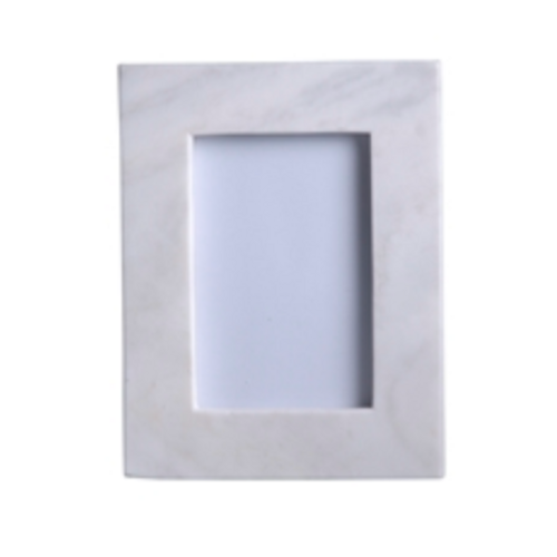 White Marble Frame 4x6