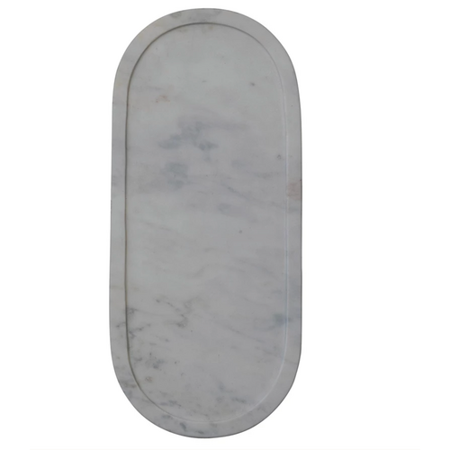 Oval Marble Tray