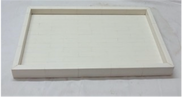 White Rectangle Tray Large