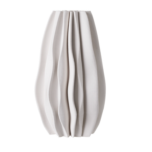 Dia White Vase