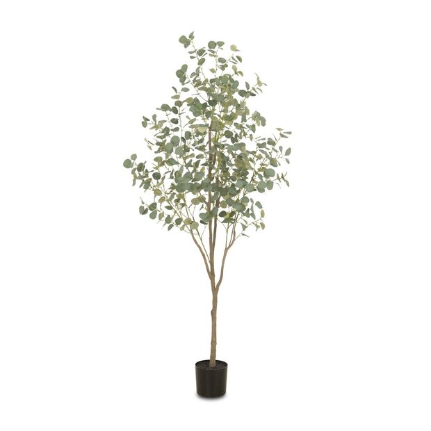 Faux Eucalyptus Tree 84"